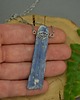 naszyjniki - inne Naszyjnik talizman surowy kyanit kianit wire wrapping 2