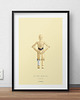 plakaty Star Wars - C3PO - plakat 50x70 cm 2