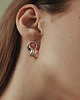 kolczyki srebrne SMOOTH  GEMstone  long/ silver earrings 2