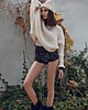 swetry damskie  Short Chunky Sweater 1