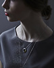 wisiory LABEL mini / satin silver necklace 3