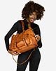 torby na ramię Pojemna torba damska na ramię z kieszeniami skóra naturalna - MARCO MAZZINI b 1