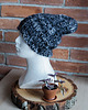 czapki i kapelusze męskie Czapka merino szary melanż HANDMADE 1
