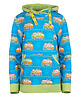 bluza z kapturem damska Bluza kangurka "Ogórki" z jabłkowym - unisex 5