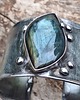 bransoletki wire wrapping Woda - bransoletka regulowana 1