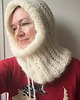 czapki damskie Kominiarka handmade kaptur 1