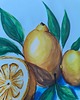 grafiki i ilustracje Obraz cytryny lato słońce akwarela Lemoniada 30x40 1