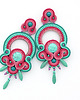 kolczyki soutache Jesienne boho kolczyki 2 2