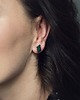 kolczyki srebrne Kolczyki CASCAIS emerald 1