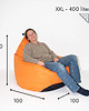 pufy do siedzenia Puf TIPI OSKAR PEREK pomarańczowy 5