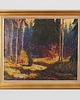 obrazy Obraz Las jesienią, skandynawski design, lata 60 2