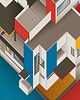 plakaty Plakat dom własny Theo van Desburg, de Stijl 1