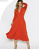 sukienki midi damskie Sukienka Dreamgirl pomarańczowa 2