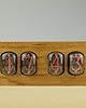 zegary Drewniany retro zegar na lampach Nixie 3