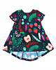 sukienki dla dziewczynki sukienka swing - owoce i warzywa 1