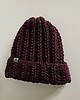 czapki damskie Bordowa Czapka wełniana 2