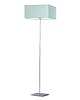 lampy do pokoju dziecka Geometryczna lampa stojąca do pokoju dziecięcego PRAGA z różowym kloszem 3