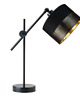 lampy stołowe Czarno-złota lampka stołowa w stylu glamour MALI GLAM 5