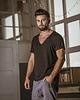 t-shirty męskie T-shirt ROLO czarny 7