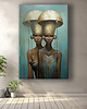 plakaty Oblicza Innych Wymiarów - Plakat - Druk - Abstrakcja, Surrealizm, Loft #24 1