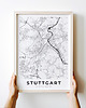 plakaty Plakat Mapa Stuttgart 1