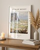 plakaty PLAKAT Monet, sztorm obraz, sztuka ścienna, pejzaż morski 1