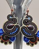 kolczyki soutache Sutaszowe kolczyki EIN ESUR 1