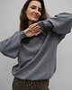 swetry damskie Sweter Cashmere Hug Szary 3
