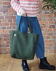 torby na ramię Lazy bag Bukka zielona vegan oversize 5