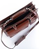 torebki do ręki Skórzana Teczka - Aktówka - paski do przypięcia parasola  (7091) 7
