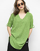 tuniki damskie Letnia tunika oversize Stefania zielona 1