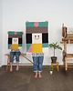 Ozdoby na ścianę Kilim wełniany SQUARE BETTY 1