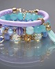 bransoletki z kamieni naturalnych Blue and lavender vol. 16 /17.10.24/ - set 1