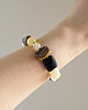 bransoletki z kamieni naturalnych Tygrysie oko, cytryn, czarny turmalin, kalcyt i hematyt bransoletka 1