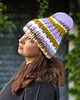 czapki damskie WOOLY COLOR "3"ciepła wełniana czapka 5