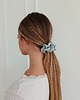 gumki do włosów Gumka jedwabna, scrunchie, morning blossom MIDI 2