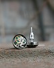 kolczyki z żywicy Mechaniczne kolczyki 009 1