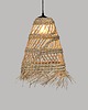 lampy wiszące Lampa wisząca pleciona ze słomy LAHYS, Ø 28 cm 2
