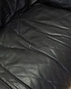 sofy i szezlongi Sofa skórzana czarna, włoski design, lata 60, produkcja: Włochy 7