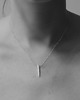 srebrne naszyjniki Eyes On Target - mini bullet necklace (silver 1) 2