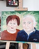 obrazy Malarstwo akrylowe na płótnie, portret 2
