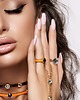 pierścionki - różne Pierścionek ze skóry Savage Leather 1