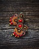 kolczyki soutache Autumn Garden - etniczne kolczyki soutache 1