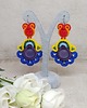 kolczyki soutache Tęczowe kolczyki sutasz 4