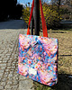 torby na ramię Torebka tote Koliber Bloom  kolorowy motyw kolibrów i kwiatów 3