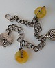 bransoletki wire wrapping -bursztyny na surowo- 2