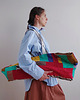 akcesoria do jogi Torba na joge /miasto ZERO WASTE patchwork len 7