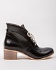 botki damskie RĘCZNIE ROBIONE BOTKI ZAPATO 482 CZARNY LICO 3