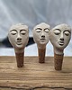 butelki wielorazowe Ceramiczny korek do wina Twarz handmade 3