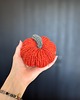 dodatki - różne Dynia ozdobna handmade, rozmiar L, kolor ciemnopomarańczowy - 1 szt. 1